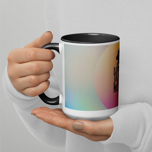 Tasse LOVE JAZZ AND MUSIC mit farbiger Innenseite - MAX F. ArtGrafic