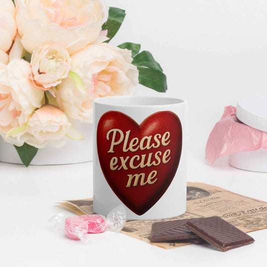 Please excuse me Tasse - MAX F. ArtGrafic